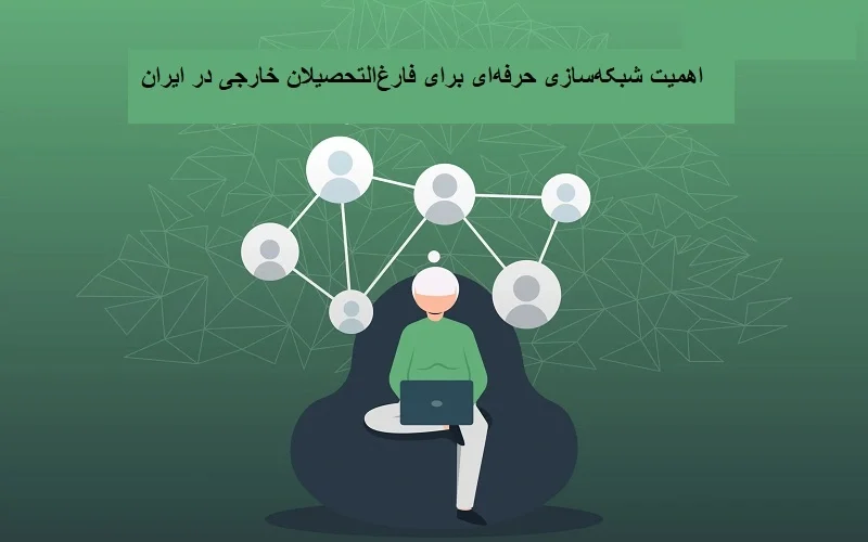 اهمیت شبکه‌سازی حرفه‌ای برای فارغ‌التحصیلان خارجی در ایران